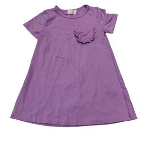Mila & Rose Toddler Girl 3T Purple T-shirt Dress